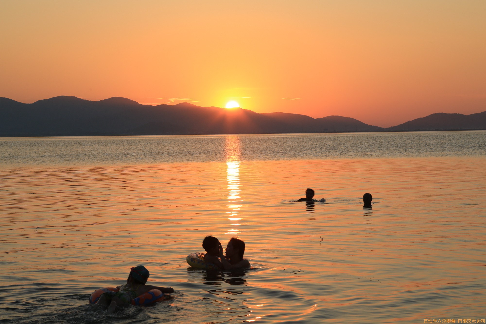 太湖日落